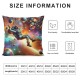 Ulloord Colorful Pillow Covers Cute Stripes Pillow Cases for Kids Boys Print Style Cushion Covers for Bedroom