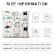 Pink Axolotl Pillow Cover Cute Marine Life Colorful Fish Decorative Pillow Cover Double Sides Print Music Theme Throw Pillow Cover for Living Room Couch,Single Pack