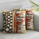 Throw Pillow Cover Soft Square Cushion Case Boys Pillowcase for Bedroom Decor Brown Pillowcase