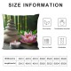 Pillow Covers,Outdoor Bamboo Throw Cushion Covers for Couch Sofa Bed,Quiet Contemplation Cultivation Room Decor Cushion Cases for Kids Adults