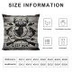 Ulloord Pillow Cover for Decor Style Square Soft Pillow Decorative Cover,