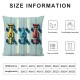 Ulloord Racing Car Throw Pillow Covers Cute Cartoon Colorful Vehicle Pillow Cases for Kids Teens Adults Black White Grid Gray Stripes Competition Style Cushion Covers for Party Couch