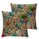 Ulloord Retro Pillow Cover for Home Bed Decor Cushion Cover Autumn Leaf Plant Cushion Case for Party Housewarming