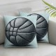 Ulloord Throw Pillow Covers Sports Theme Pillow Covers Soft Polyester for Living Room Boys Girls Cushion Case