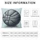 Ulloord Throw Pillow Covers Sports Theme Pillow Covers Soft Polyester for Living Room Boys Girls Cushion Case