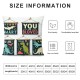 Ulloord Throw Pillow Cover Favors Motivational Quote Room Decor Educational for Boys Kids Bedroom Playroom Room Decorations Throw Pillow Cover