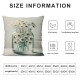 Ulloord Throw Pillow Cover White Decorative Pillow Cases Home Decor Sofa Living Room Flannel Throw Pillow Cover