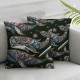 Ulloord Flowers and Plants Pillowcase for Boys Girls Gift Flannel Throw Pillow Cover Home Decorative Couch Sofa Bed