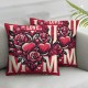 Ulloord I Love You! Happy Mother's Day Pillow Covers for Throw Pillow Case, Gift Birthday , Gift Ideas for Anniversary, Flannel Pillow Covers