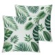 Ulloord Pillow Covers  Decorative Tropical Palm Leaf Throw Pillow Covers Cushion Case for Sofa Bench Living Room Indoor Outdoor Home Decor