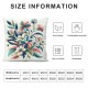 Ulloord Pillow Covers Decorative and Palm Leaves Throw Pillow Covers Cushion Case for Sofa Bench Living Room Indoor Outdoor Home Decor