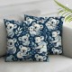 Ulloord Pillow Covers Decorative Cute and Floral Throw Pillow Covers Cushion Case for Sofa Bench Living Room Indoor Outdoor Home Decor