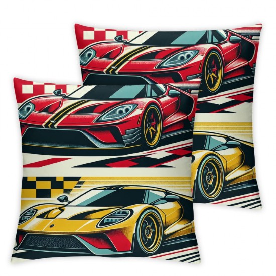 Ulloord Cushion Cover Throw Pillow Cover for Outdoors Boys Kids Cushion Case for Bedroom Car Party Couch