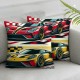 Ulloord Cushion Cover Throw Pillow Cover for Outdoors Boys Kids Cushion Case for Bedroom Car Party Couch