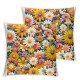 Ulloord Colorful Flowers Pillow Cover Floral Butterfly Pillow Case for Adults Style Cushion Cover for Room Decor