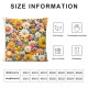 Ulloord Colorful Flowers Pillow Cover Floral Butterfly Pillow Case for Adults Style Cushion Cover for Room Decor