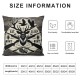 Ulloord Pillow Cover for Liv Room Couch Decor Square Soft Throw Pillow Style Decorative Cushion Cover,Sle Pack,