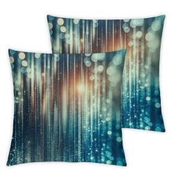 Ulloord Pillow Covers Watercolor Abstract Geometric Lines Decor Pillow Cases for Kids Teens Adults Modern Simple Style Soft Square Cushion Covers for Living Room Couch