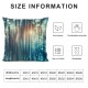 Ulloord Pillow Covers Watercolor Abstract Geometric Lines Decor Pillow Cases for Kids Teens Adults Modern Simple Style Soft Square Cushion Covers for Living Room Couch