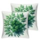 Ulloord Throw Pillow Covers Dill White Cushion Cases Home Office Sofa Hidden Zipper Pillowcase Square  Two Sides Printed