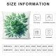 Ulloord Throw Pillow Covers Dill White Cushion Cases Home Office Sofa Hidden Zipper Pillowcase Square  Two Sides Printed