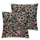 Ulloord Romantic Hidden Zipper Home Sofa Decorative Throw Pillow Cover Cushion Case Square Design Pillowcase