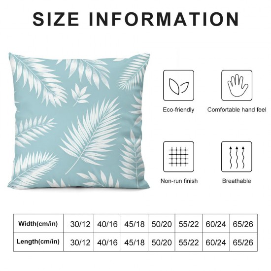 Ulloord Pillow Covers Decorative Throw Pillow Covers Cushion Case for Sofa Bench Living Room Indoor Outdoor Home Decor