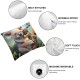 Ulloord Pillow Covers  Decorative Australian Koala Bear with Her Cub Throw Pillow Covers Cushion Case for Sofa Bench Living Room Indoor Outdoor Home Decor