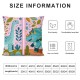 Ulloord Cute Throw Pillow Covers Decorative Pillowcase with Hidden Zipper Soft Cushion Covers for Home Bedroom Living Room Sofa