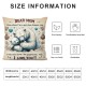 Ulloord Mother Bear and Throw Pillow Cover, Gifts for Dear Mom: ，Meaningful Gifts for Mom, , Ideas for Mom，Flannel Pillow Covers