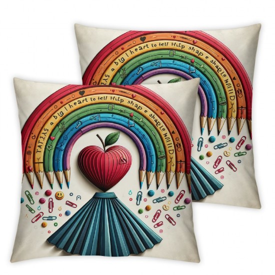 Ulloord Appreciation Pillow Covers, - for s Women - s Appreciation - Back to School