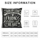 Ulloord Long Distance Friendship Gifts Side by Side or Miles Apart Friends Best Gift to Sisters Appreciation Gift Birthday Gift Flannel Throw Pillow Case Square