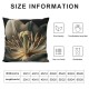 Ulloord Black Background White Flower Theme Throw Pillow Cover Decorative Pillow Cases Home Decor Sofa Living Room  Flannel Throw Pillow Cover