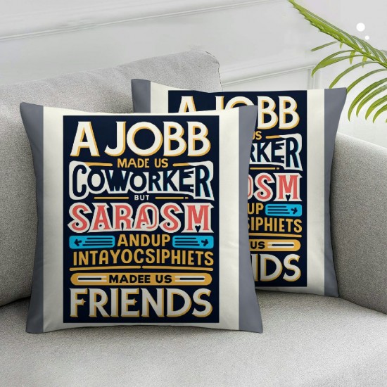 Ulloord Gifts Pillow Covers - Colleagues to Christmas, , Work hip Gifts Flannel Pillow Covers