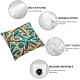 Ulloord White Decorative Throw Pillow Cover Case, Pillow Cases Square Standard Cushion Covers for Couch Sofa Bed