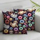 Ulloord Cute and Decorative Throw Pillow Cover Case, Pillow Cases Square Standard Cushion Covers for Couch Sofa Bed