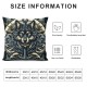 Ulloord throw pillow covers animal retro soft outdoor home decor square for sofa Cushion Cover