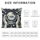 Ulloord Throw Pillow Covers Hand Stars Black Gold Fuzzy Velvet Washable Home Patio Room Couch Square Home Sofa Bed Decorative Cushion Cover