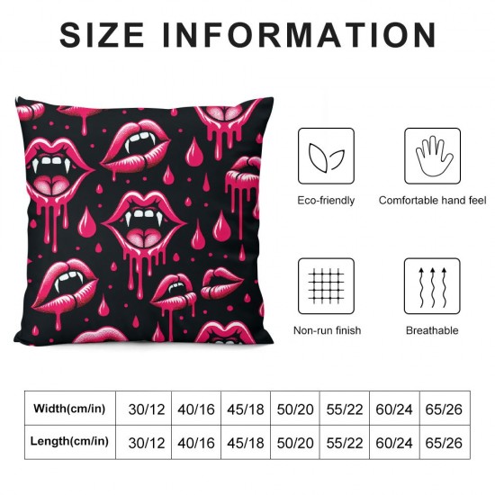 Ulloord Valentines Day Pillow Covers, Throw Pillow Covers, Pillowcases for Anniversary Wedding Sofa Couch,