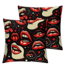 Ulloord Valentines Day Pillow Covers, Throw Pillow Covers, Pillowcases for Wedding Sofa Couch