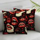 Ulloord Valentines Day Pillow Covers, Throw Pillow Covers, Pillowcases for Wedding Sofa Couch