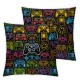 Ulloord Valentines Day Pillow Covers,  Video Game Throw Pillow Covers, Pillowcases for Anniversary Wedding Sofa Couch