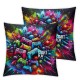 Ulloord Valentines Day Pillow Covers,  Video Game Throw Pillow Covers, Pillowcases for Anniversary Wedding Sofa Couch,