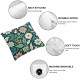 Ulloord Floral Decorative Pillow Cover Home Decorative Cushion Cover for Sofa ,