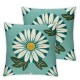 Ulloord Flower Decorative Pillow Cover Home Decorative Cushion Cover for Couch Sofa Bed,