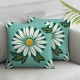 Ulloord Flower Decorative Pillow Cover Home Decorative Cushion Cover for Couch Sofa Bed,