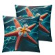 Ulloord and Flower Decorative Pillow Cover Home Decorative Cushion Cover for Couch Sofa Bed,