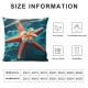 Ulloord and Flower Decorative Pillow Cover Home Decorative Cushion Cover for Couch Sofa Bed,