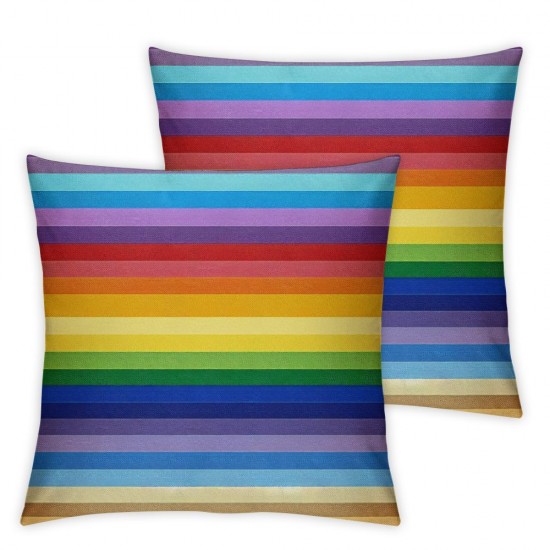 Ulloord Stripes Throw Pillow Cover, Throw Pillows Decor for Home Couch Car Bedroom Sofa, Cushion Cases,