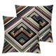 Ulloord Halloween Stripes Decorative Throw Pillow Cover Case, Pillow Cases Square Standard Cushion Covers for Couch Sofa Bed